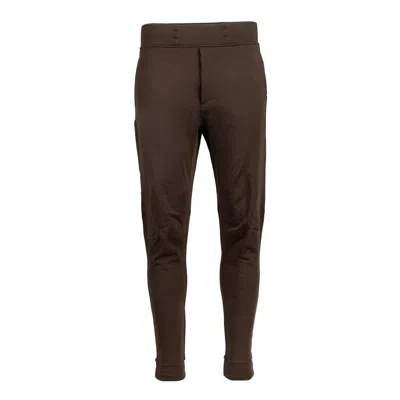 First Lite Men's  Rugged Wool Wader Pant In Brown