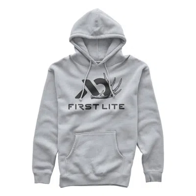 First Lite Men's  Whitetail Shed Hoodie In Gray