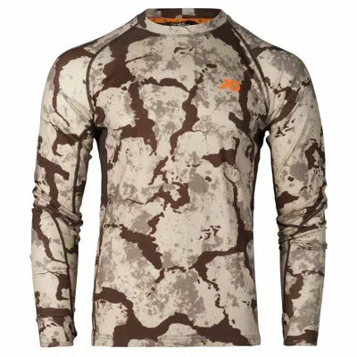 First Lite Men's  Wick Long Sleeve Crew In Multi