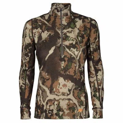 First Lite Women's  Furnace Quarter Zip In Brown