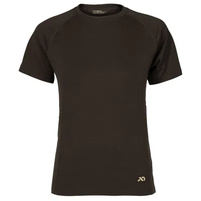 First Lite Women's  Wick Short Sleeve In Brown
