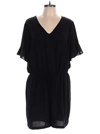 Pre-owned First Love Casual Dress In Black