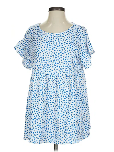 Pre-owned First Love Casual Dress In Blue