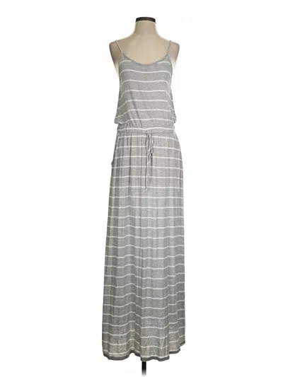 Pre-owned First Love Casual Dress In Gray