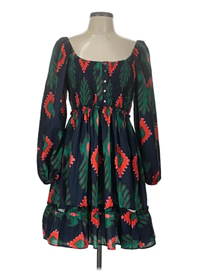 Pre-owned First Love Casual Dress In Green