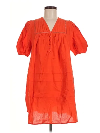 Pre-owned First Love Casual Dress In Orange