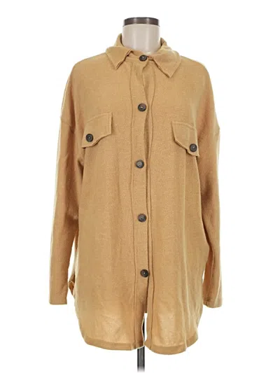 Pre-owned First Love Long Sleeve Blouse In Yellow