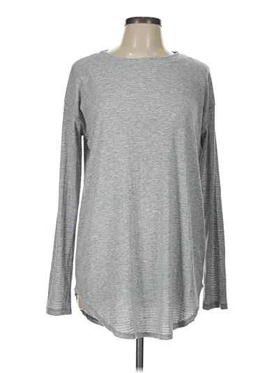 Pre-owned First Love Long Sleeve T-shirt In Gray