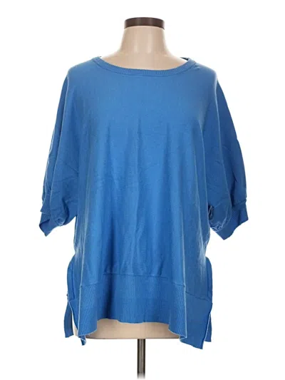 Pre-owned First Love Poncho In Blue