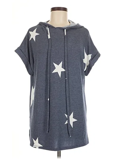 Pre-owned First Love Poncho In Gray