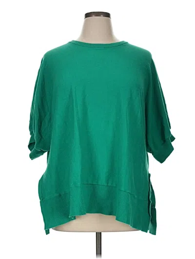 Pre-owned First Love Poncho In Green