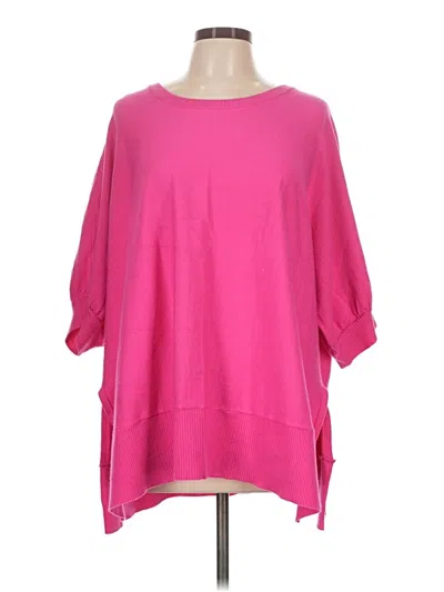Pre-owned First Love Poncho In Pink