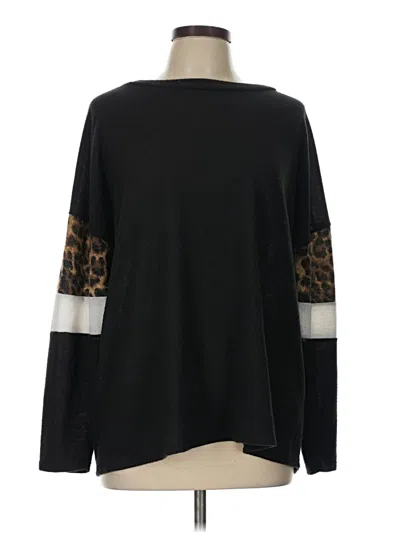 Pre-owned First Love Pullover Sweater In Black