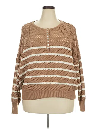 Pre-owned First Love Pullover Sweater In Brown