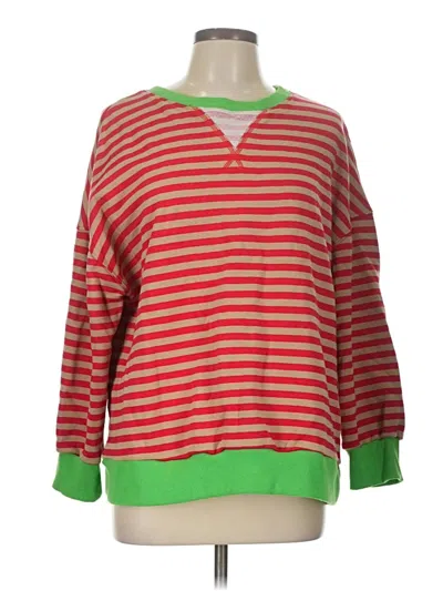 Pre-owned First Love Pullover Sweater In Red