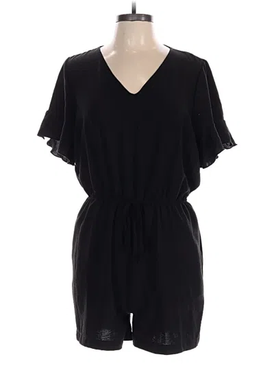 Pre-owned First Love Romper In Black