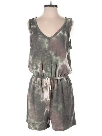 Pre-owned First Love Romper In Gray