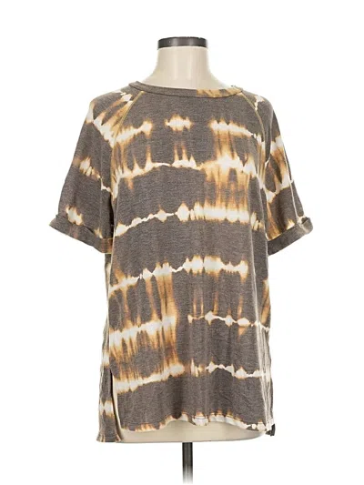 Pre-owned First Love Short Sleeve T-shirt In Brown