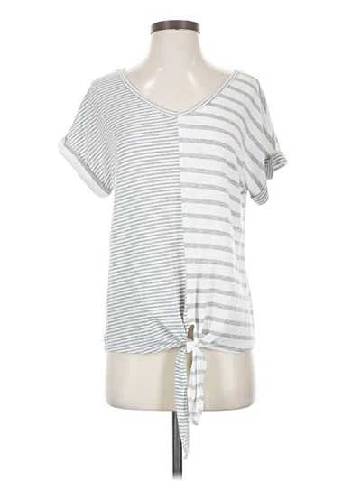 Pre-owned First Love Short Sleeve T-shirt In Gray
