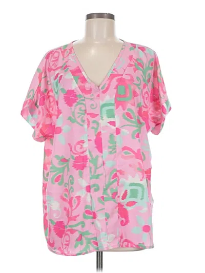 Pre-owned First Love Short Sleeve T-shirt In Pink