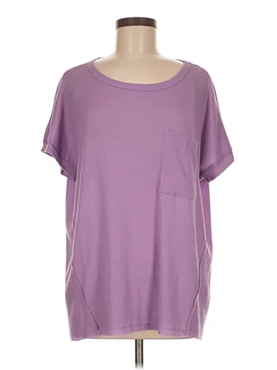 First Love Short Sleeve T-shirt In Purple