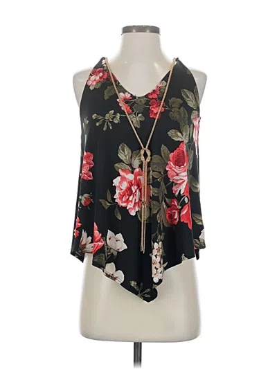 Pre-owned First Love Sleeveless Blouse In Black