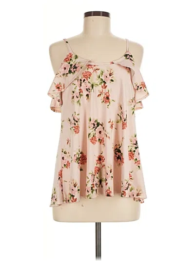 Pre-owned First Love Sleeveless Blouse In Pink