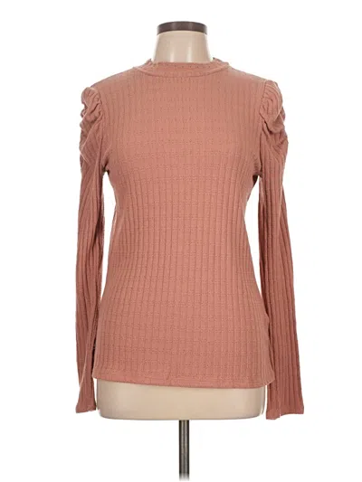 Pre-owned First Love Turtleneck Sweater In Tan