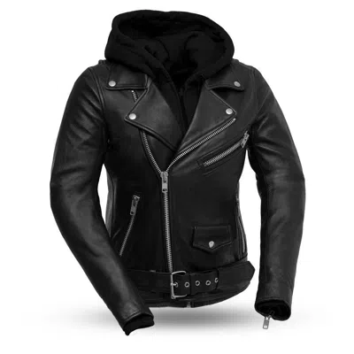 Pre-owned First Manufacturing Company Inc. First Manufacturing Women's Leather Jacket Fil185sdmz , Ryman