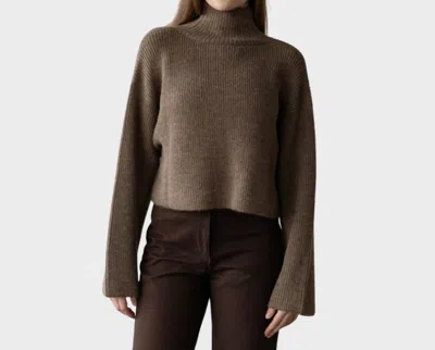 First Rite Avery Turtleneck In Brown