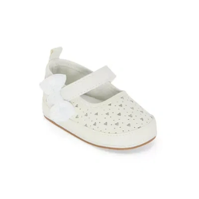 First Steps By Stepping Stones Babies' Girls Slip-on Shoe In White