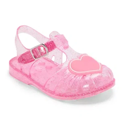 First Steps By Stepping Stones Babies' Infant Girls Strap Sandals In Pink