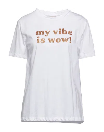 FIRSTAGE FIRSTAGE WOMAN T-SHIRT WHITE SIZE ONESIZE COTTON