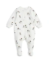 FIRSTS BY PETIT LEM FIRSTS BY PETIT LEM BOYS' FRENCH BULLDOGS PRINT SLEEPER FOOTIE - BABY