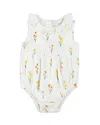FIRSTS BY PETIT LEM FIRSTS BY PETIT LEM GIRLS' DAFFODIL BUBBLE BODYSUIT - BABY