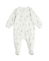 FIRSTS BY PETIT LEM FIRSTS BY PETIT LEM GIRLS' FLORAL TULIPS PRINT SLEEPER FOOTIE - BABY