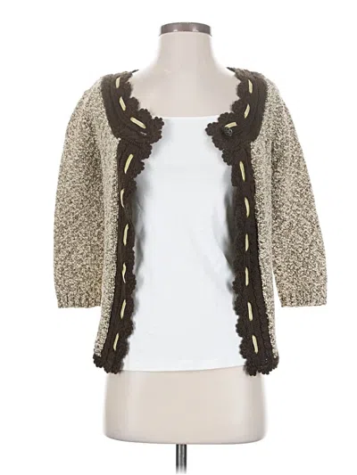Pre-owned Firuze San Francisco Cardigan Sweater In Brown