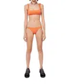 Fisch Corossol Bikini Bottom In Tangerine In Orange