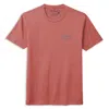 Fish Hippie Co Men's Exposed Tee In Clay In Brown