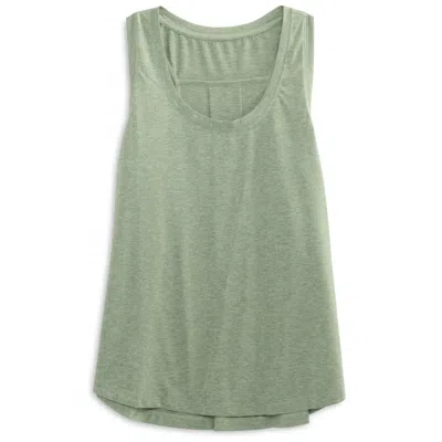 Fish Hippie Co Women's Bimini Performance Tank In Sage In Multi