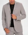 Fisher + Baker Men's Collins Cotton-linen Sport Jacket In Animal Print