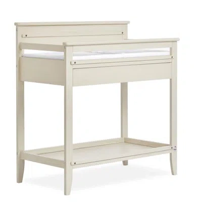 Fisher Price Changing Table With Pad In Glazed Brush White