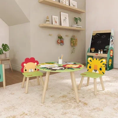 Fisher Price Fauna Collection Brave Heart Table Chair Set By In Green