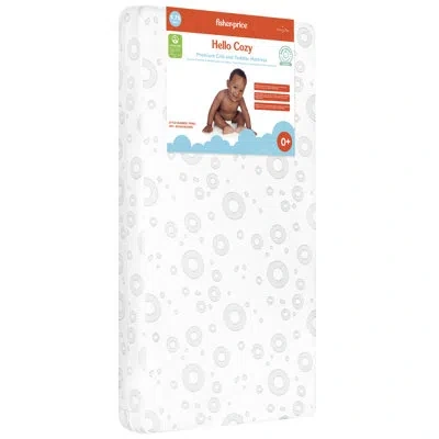 Fisher Price Hello Cozy Mattress In White