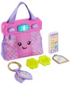 Fisher Price Fisher-price Laugh Learn Going Places Learning Purse Baby Toddler Toy Bag Accessories In Multi-color