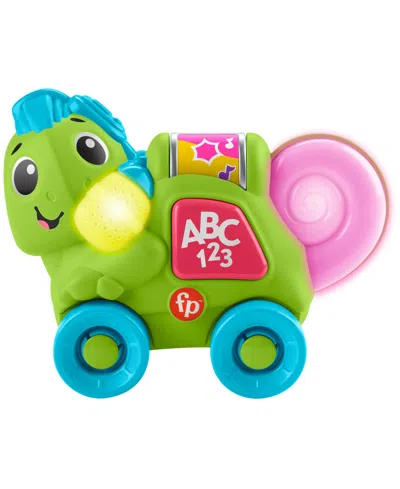 Fisher Price Fisher-price Link Squad Crawl Ân Colors Chameleon Baby Learning Toy With Music Lights In Multi