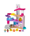 Fisher Price Little People Barbie Little Dreamhouse Toddler Playset, Lights In Multi