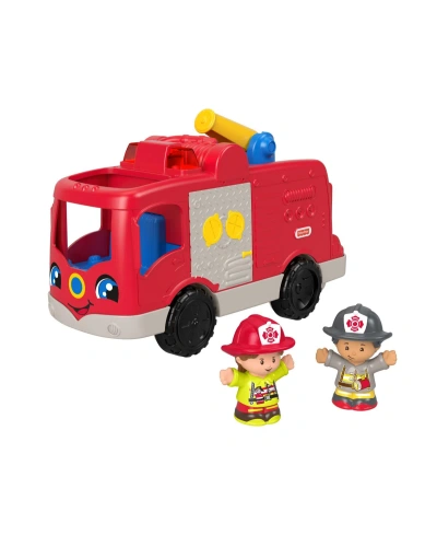 Fisher Price Babies' Little People Helping Others Fire Truck In Multi