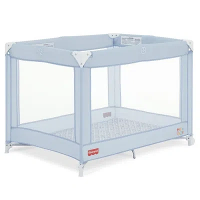 Fisher Price Play All Day Playard By Dream On Me In Blue