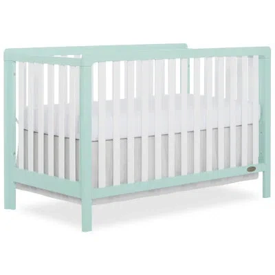 Fisher Price Ridgefield Ii 5 In 1 Convertible Crib In Mint,white